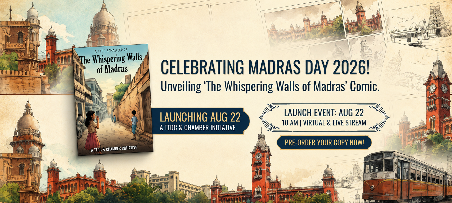 The Whispering Walls Full Width Banner