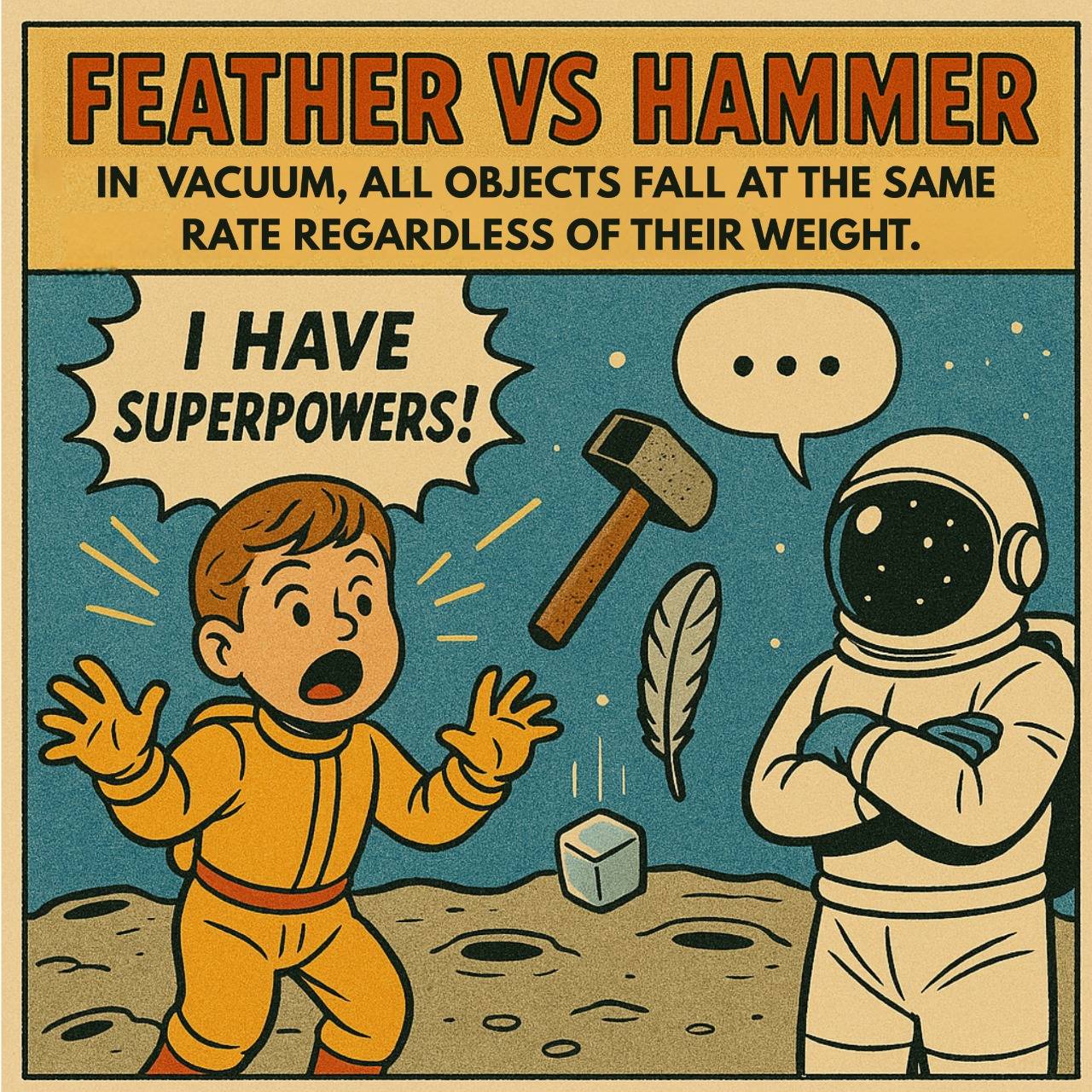 Feather vs Hammer