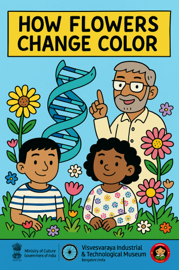 How flowers change color