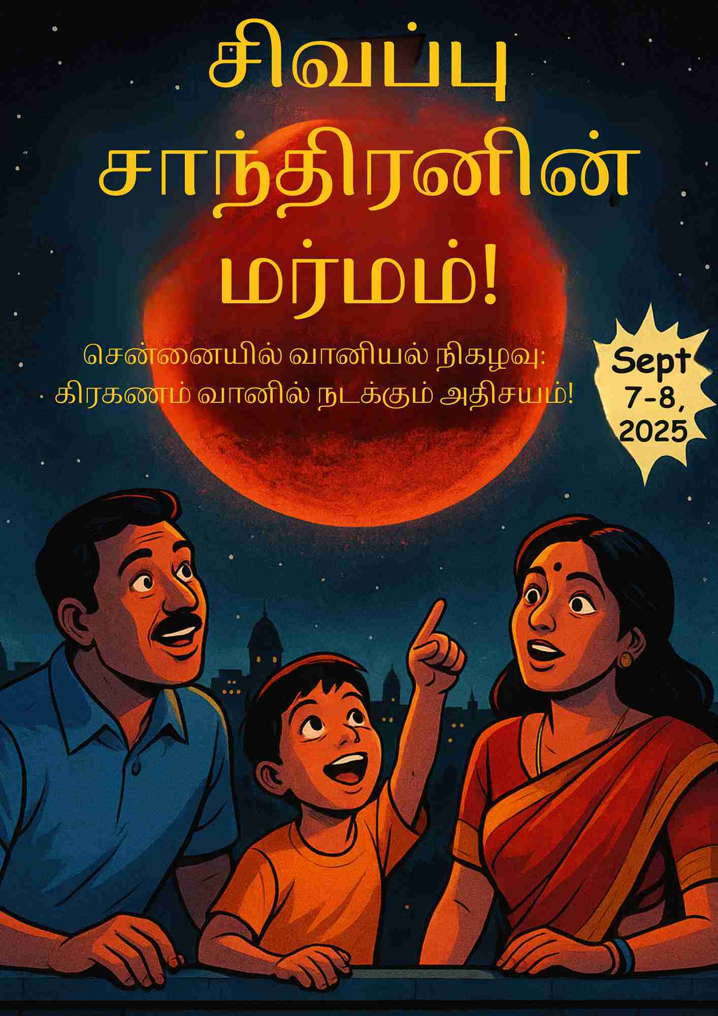 சிவப்பு சாந்திரனின் மர்மம்!