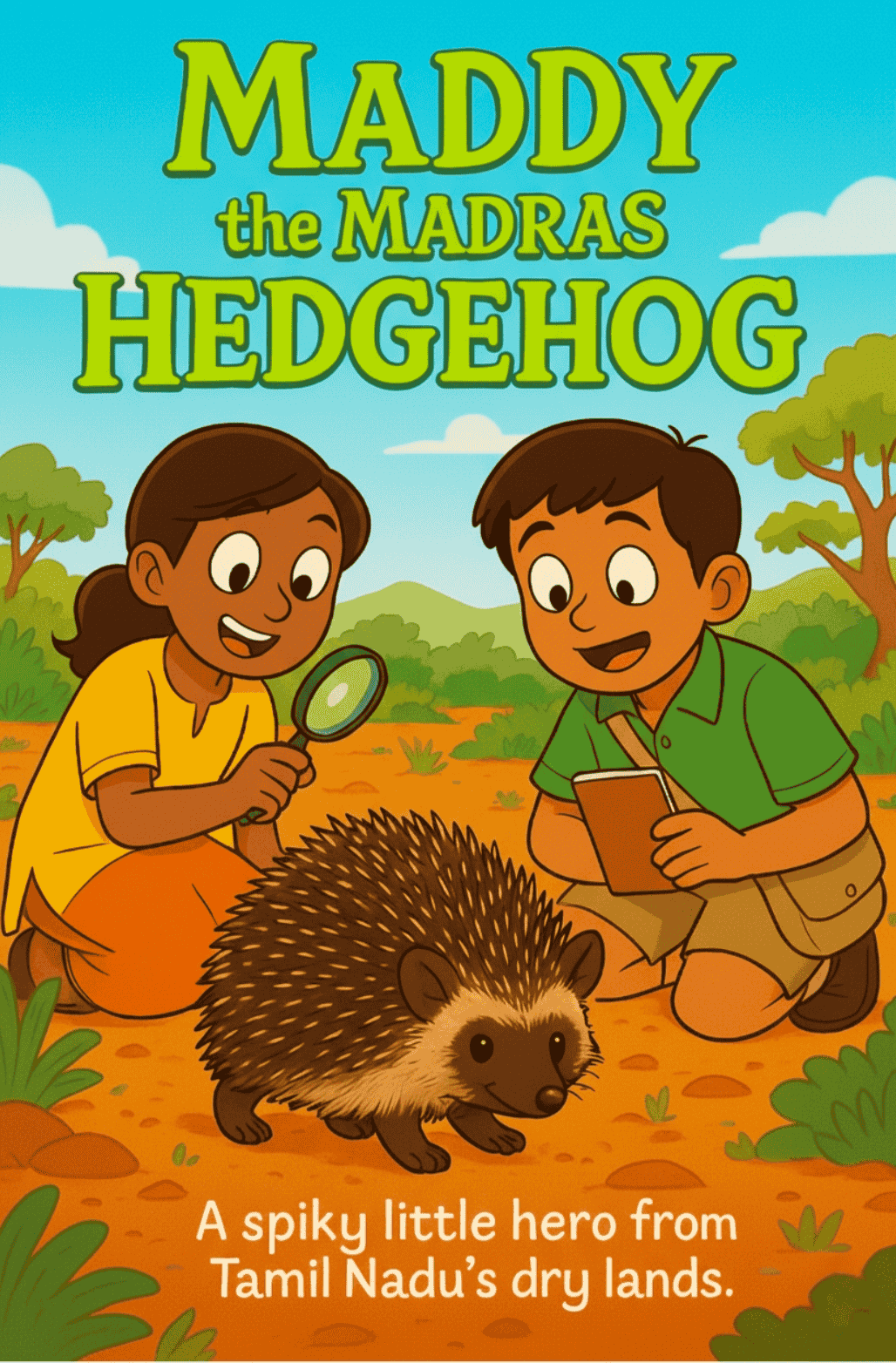Maddy the Madras Hedgehog
